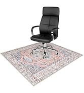 Anidaroel Desk Chair Mat for Hardwood Floor &amp; Tile, 48"x60" Office Chair Mat for Hard Floors, Off...