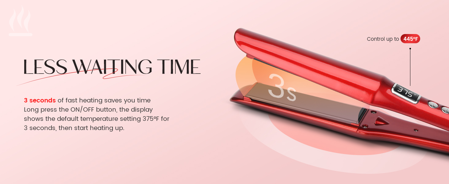 Less waiting time