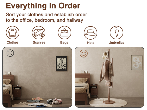 modern coat rack