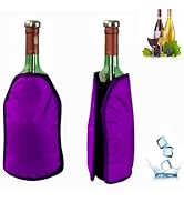 Ice Wine Sleeve, Ice Wine Chiller, Wine Cooler Refrigerator, Wine Bottle Chiller Cooler for Red W...