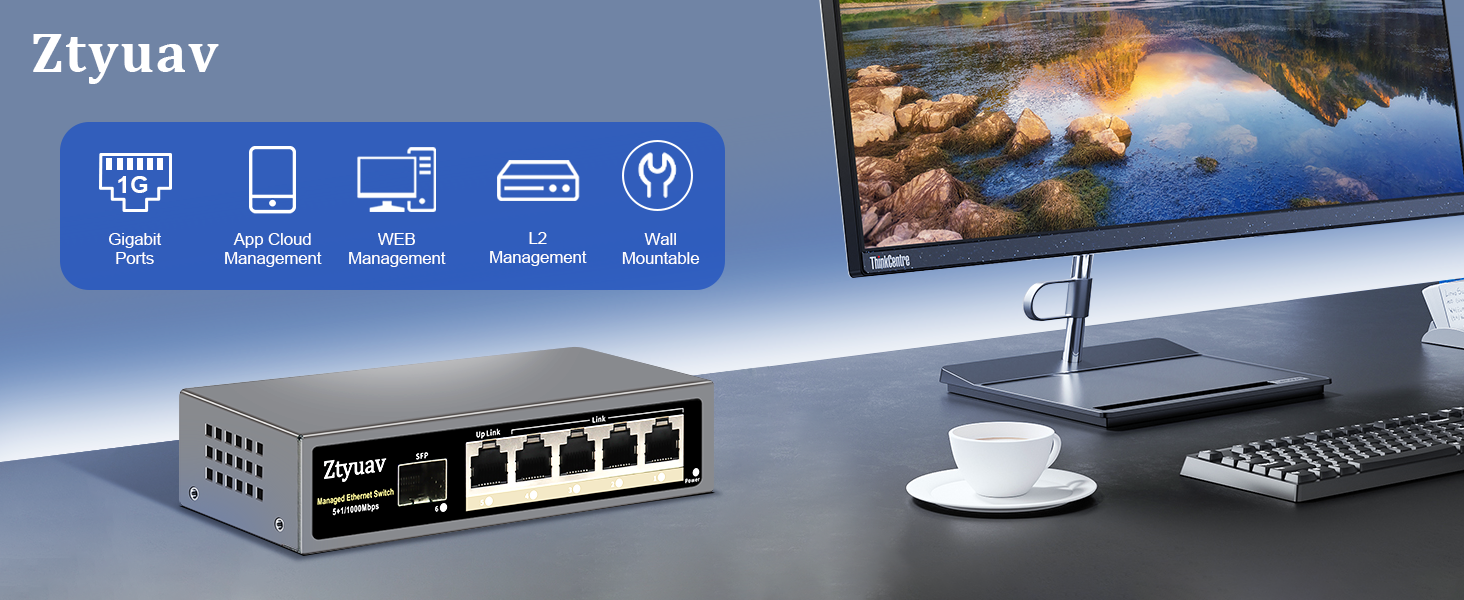 Easy Web Managed Ethernet Switch
