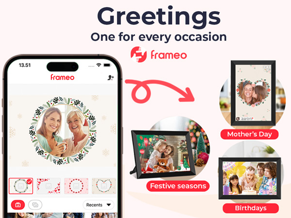 32GB FRAMEO 10.1 Inch Smart WiFi Digital Photo Frame