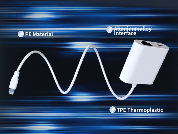 Ethernet Adapter with Charging