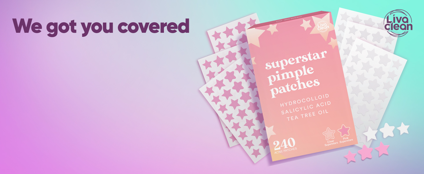 330 CT Circle Pimple Patches w/ Ingredients