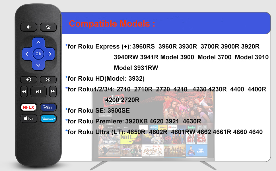 for roku remote replacement