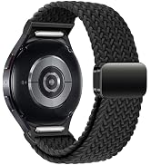 One Click Fabric Bands for Samsung Galaxy Watch 7 6 4 5 FE Band 40mm 44mm/Galaxy Watch 6 4 Classi...