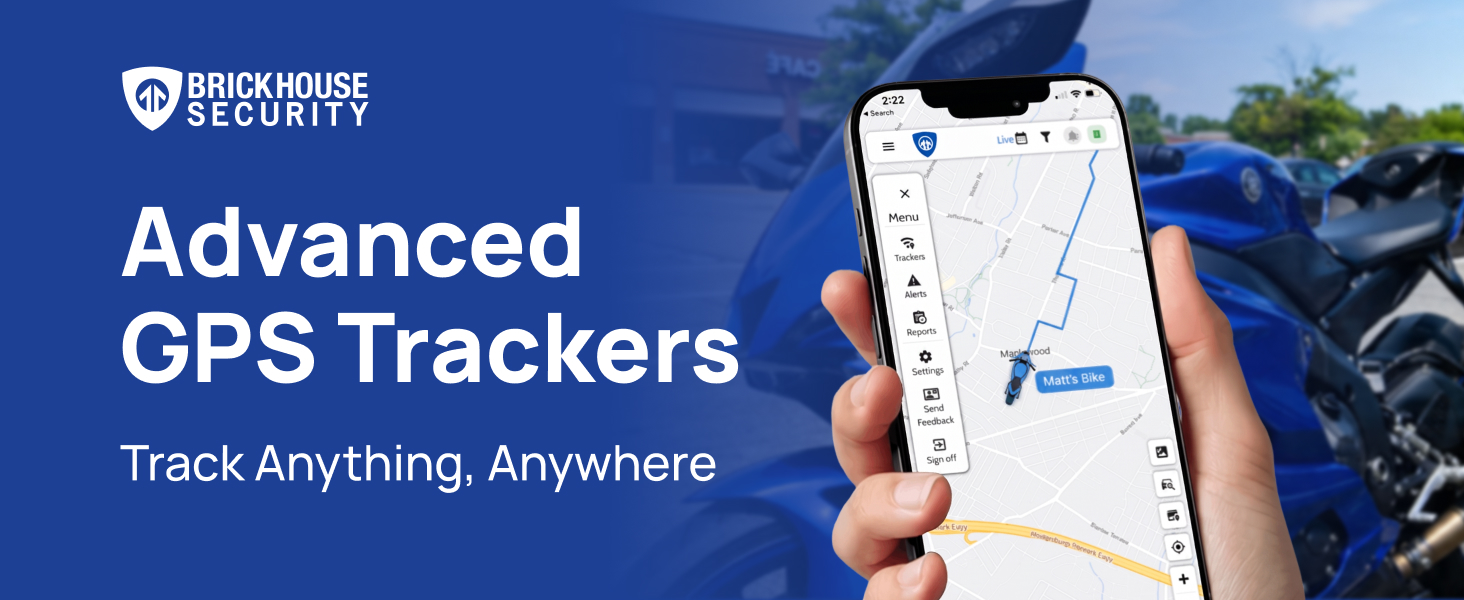 mototrack moto track gps tracker Brickhouse Security Monitoring Motorcycles ATV Watercraft Hardwired