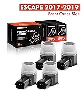 A-Premium 4-PC Front Outer Reverse Backup Parking Assist Sensor Compatible with Select Ford Model...