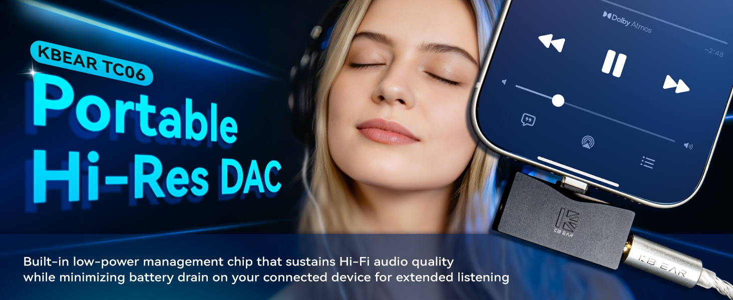 kbear tc06 usb c dac