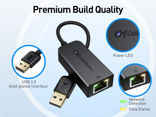 Cable Matters USB 3.0 to Gigabit Ethernet Adapter