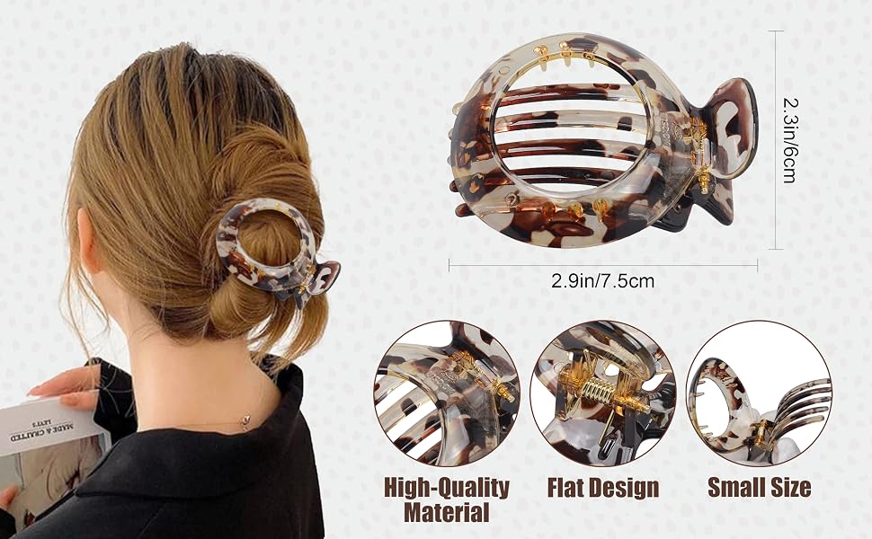 Size of Hair Clips