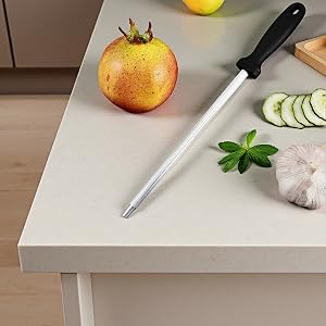 3X more durable than ceramic rods. Rust-proof core withstands daily use