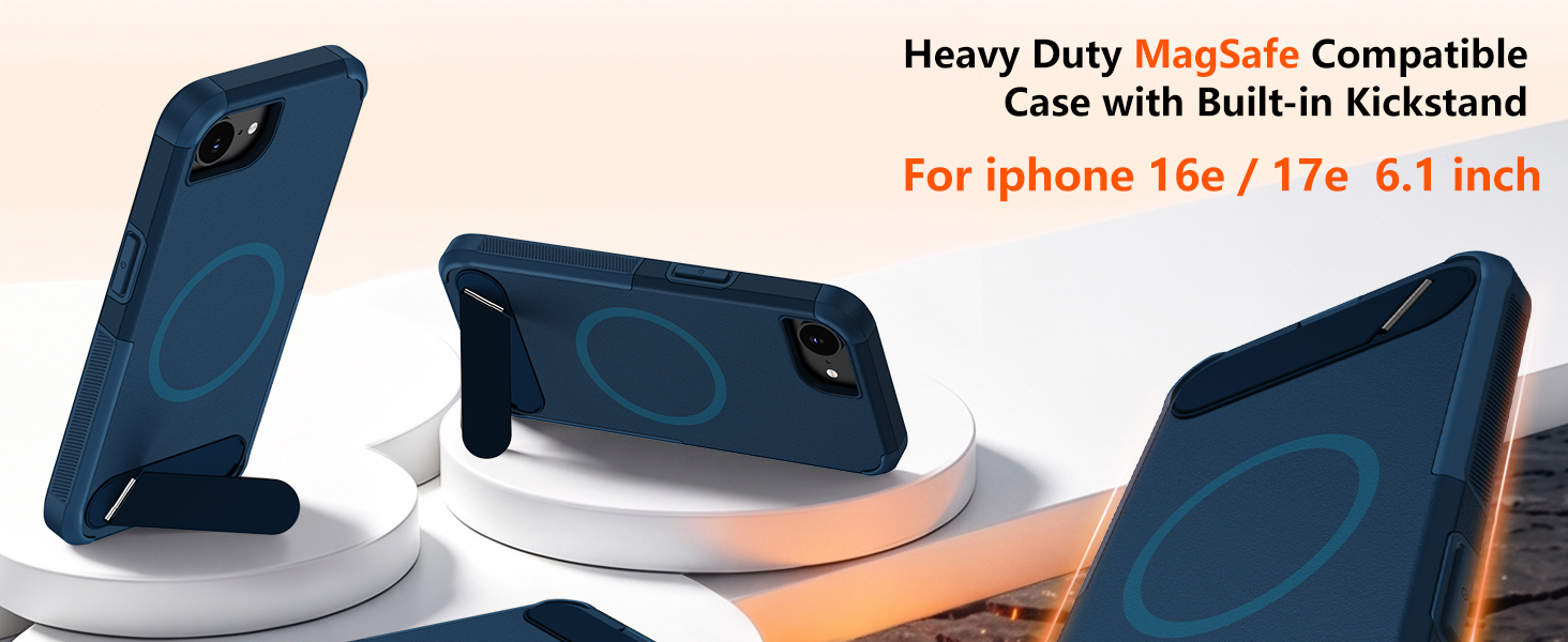 Military Grade Drop Protection Case for iPhone 16e / 17e