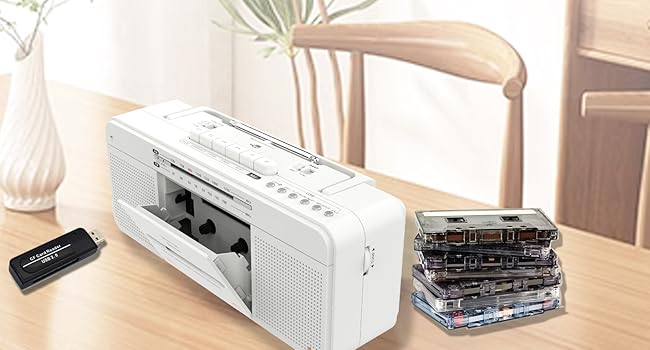 Convert Tape to USB MP3 Recorder Player Cassette