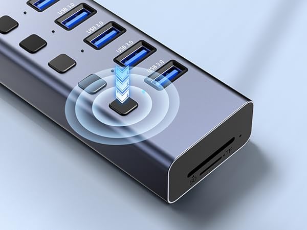 individual usb hub 3.0