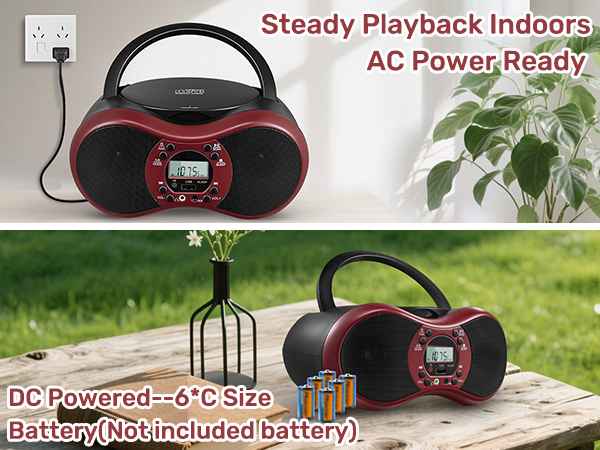 Portable CD Player Boombox