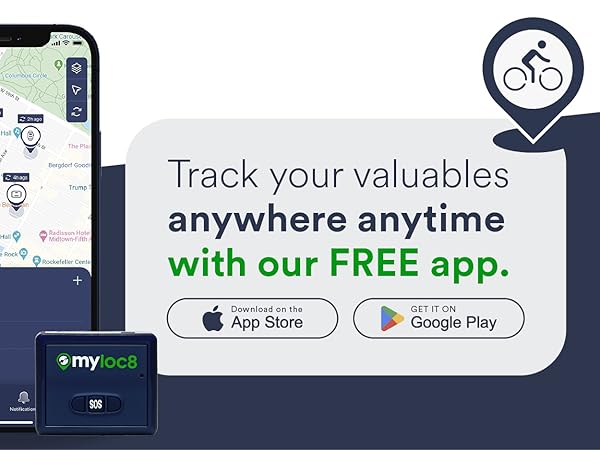 free app to download from store for gps tracking valuables location on phone