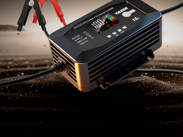 Waterproof Battery Charger – Automatic Maintainer, Trickle Charger &amp;amp;amp; Desulfator