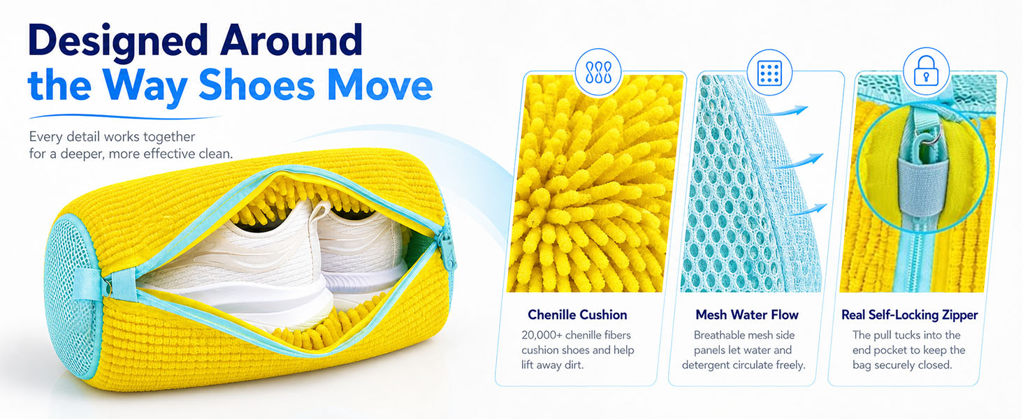 Designed Around the Way Shoes Move