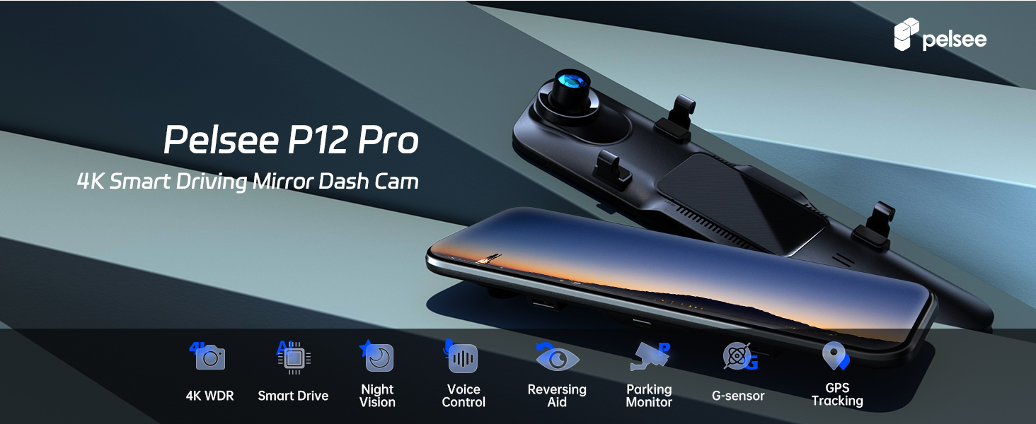 P12 Pro Rear View Mirror Camera