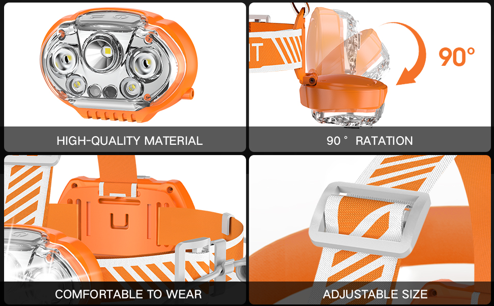 headlamps for adults rechargeable