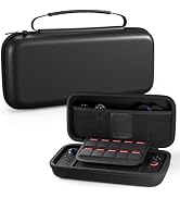 PAWDIARY Black Carrying Case for Nintendo Switch 2(2025), Portable Travel Bag Pouch for Switch 2 ...