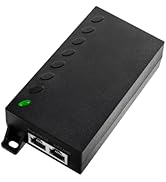 60W Gigabit PoE++ Injector - 10/100/1000Mbps, RJ-45 Shielded, IEEE 802.3af/at/bt Compliant, PoE S...
