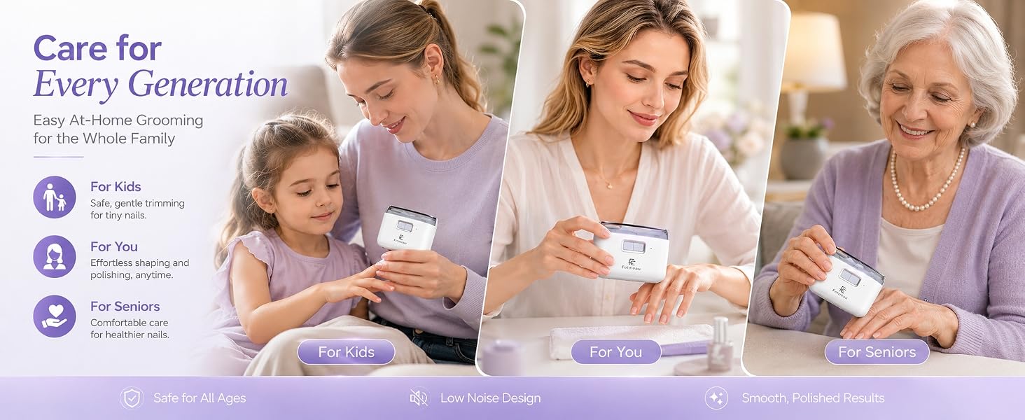 Automatic Electric Nail Clipper