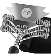 KP 3 in 1 Dream Set- Safe Grill Cleaning Kit - Bristle Free Grill Brush for Outdoor Grill w/Grill...