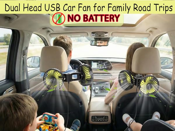back seat fan
