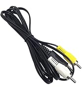 AFUNTA 6 Feet Standard AV Cable RCA Connection Cord Compatible Sega Genesis 1
