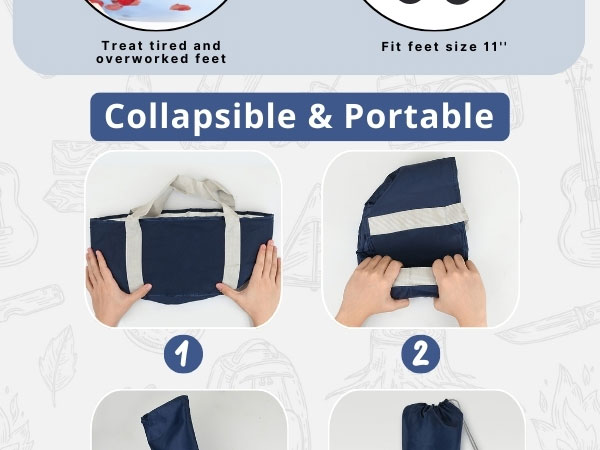 Collapsible Bucket with Handle