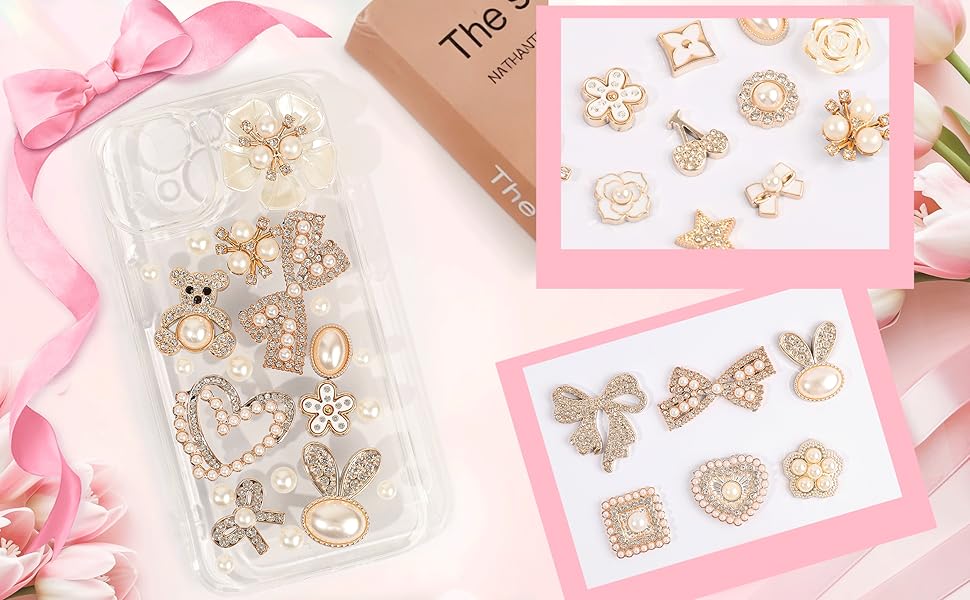 Phone Case Charms Kit