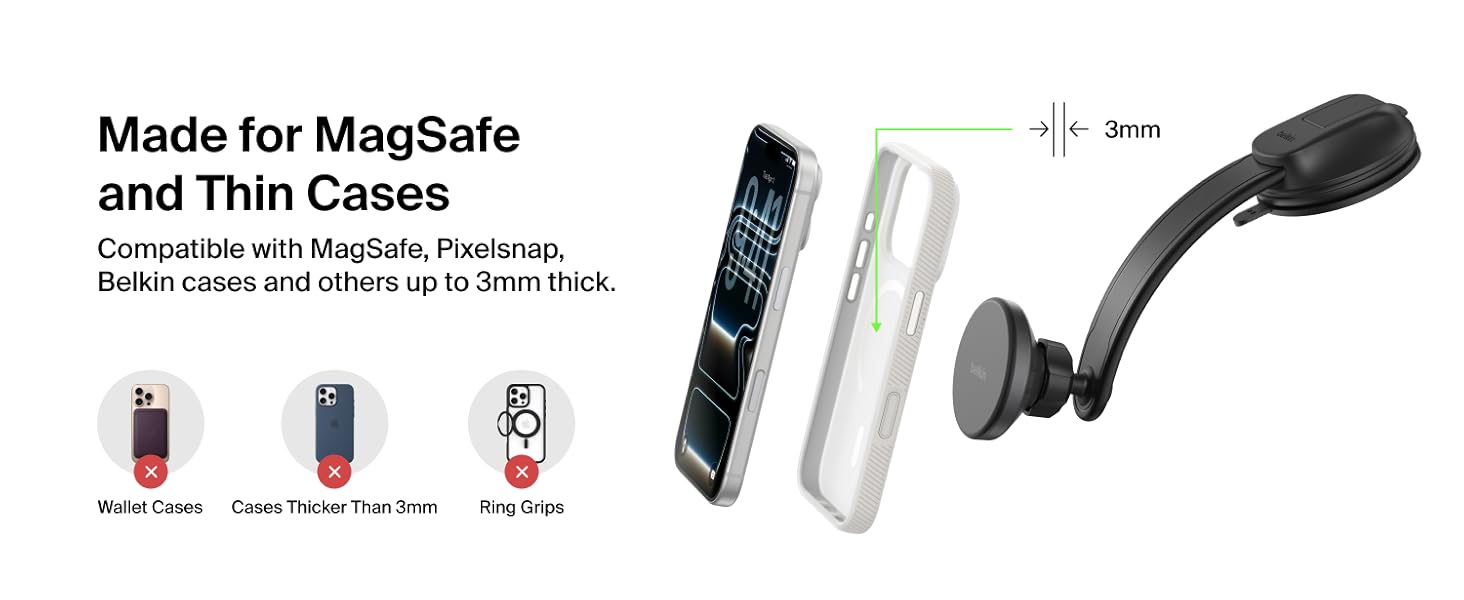 Wireless Car Dash Mount