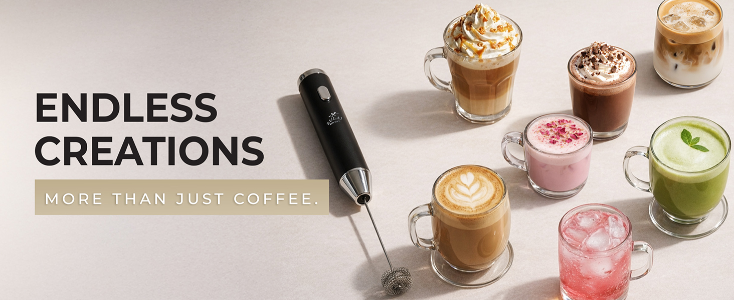 Rechargeable Milk Frother