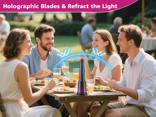 fly fan for outdoor table