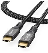 DteeDck USB C Monitor Cable 3ft, 4K@60Hz Video Display USB-C 3.2 Gen 2 Cord, 100W Fast Charging/2...