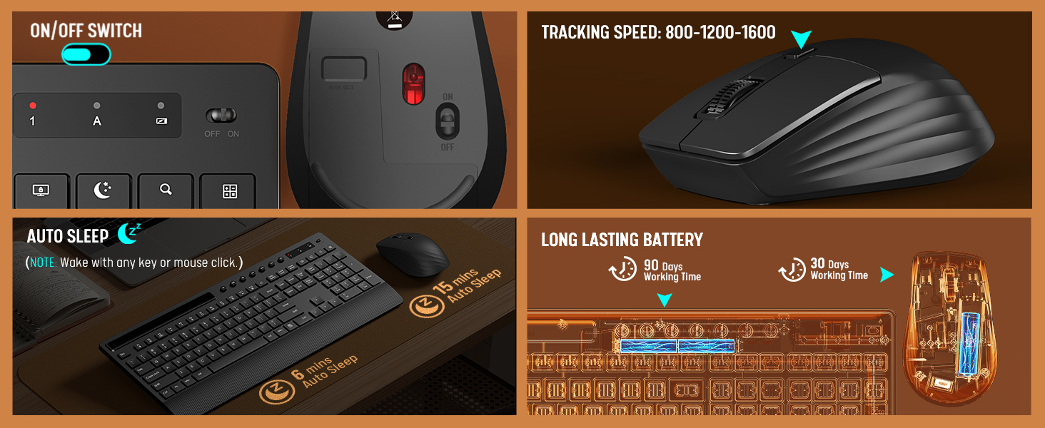 smart sleep mode and on off switch