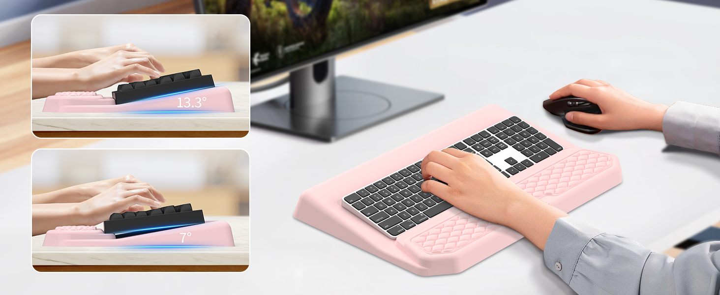 ergonomic wrist rest for keyboard