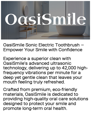 OasiSmile Electric Toothbrush for Adults