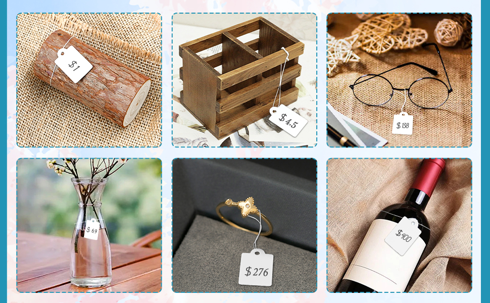 string price tags