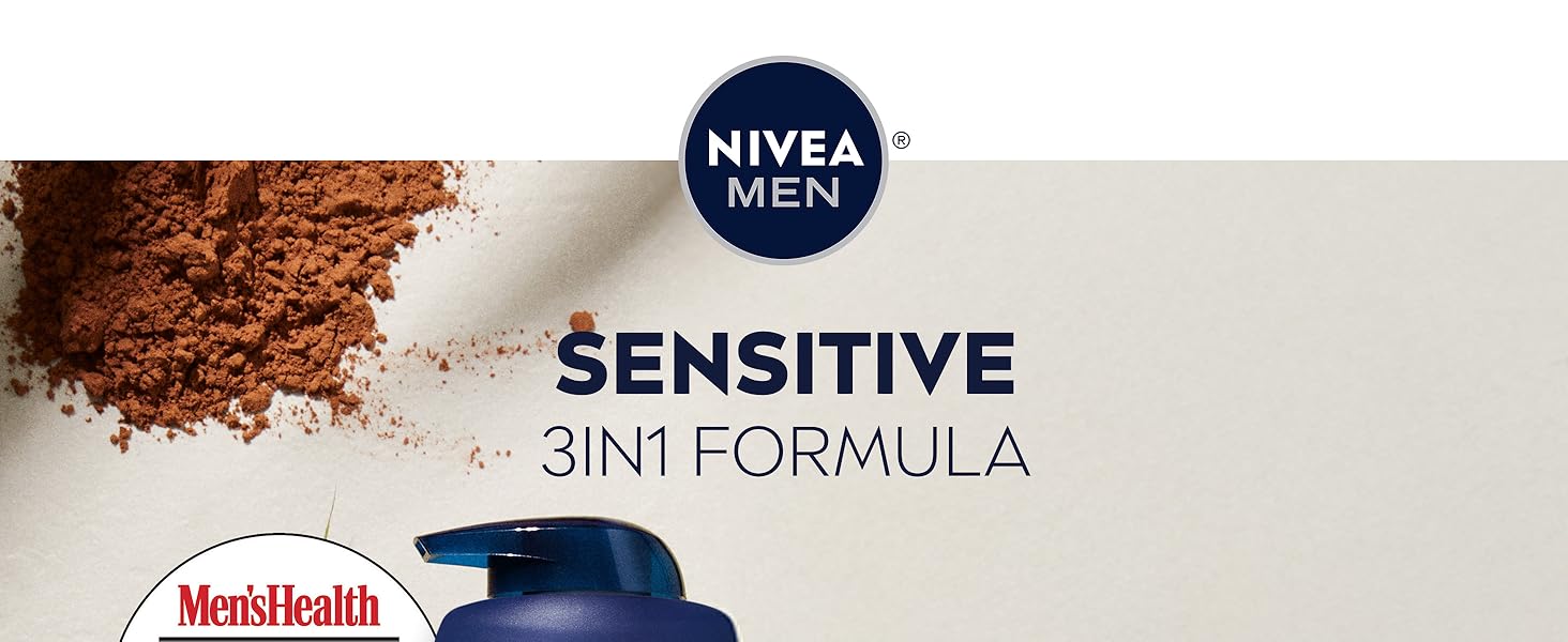 NIVEA MEN Sensitive 3in1 formula