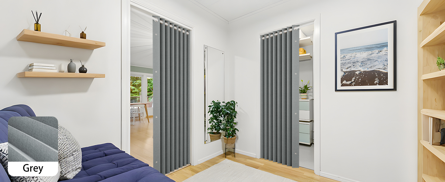 Accordion Door Curtain