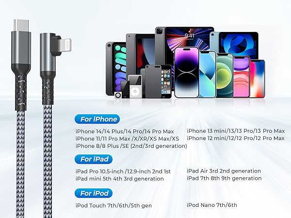 fast charging iphone cable