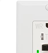 2 Pack - POWAWINI GFCI Outlet 20 Amp, UL Listed, Self-Test, Tamper-Resistant, Weather Resistant R...