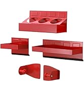 EMENTOL 4PCS Magnetic Tool Shelf Set, Tray, Paper Towel Holder, for Tool Organizer, Magnets Any M...