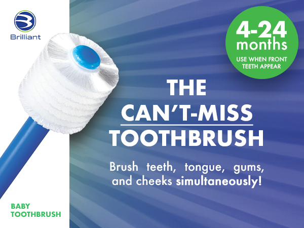 brilliant oral care baby toothbrush