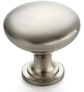 Ravinte 30 Pack Brushed Nickel Round Zinc Cabinet Knobs for Kitchen Bathroom Closet Dresser Cabinets