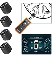 Masoll TPMS Sensor for GM Chevy Chevrolet Silverado Buick Cadillac GMC, Gen 2 TPMS Sensors Set of...