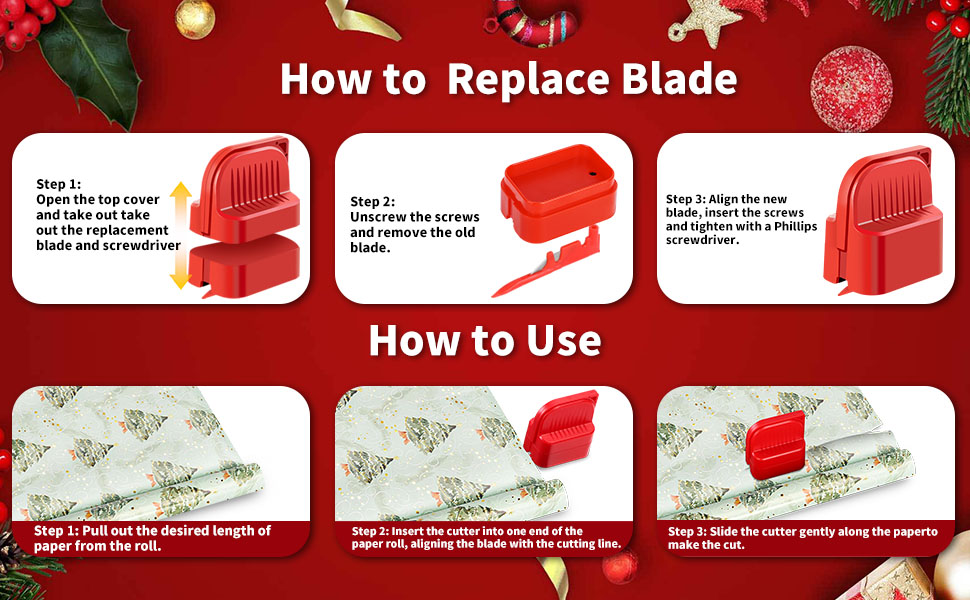 wrapping paper cutter